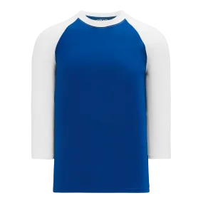 Athletic Knit (AK) BA1846Y-206 Youth Royal Blue/White Pullover Baseball Jersey
