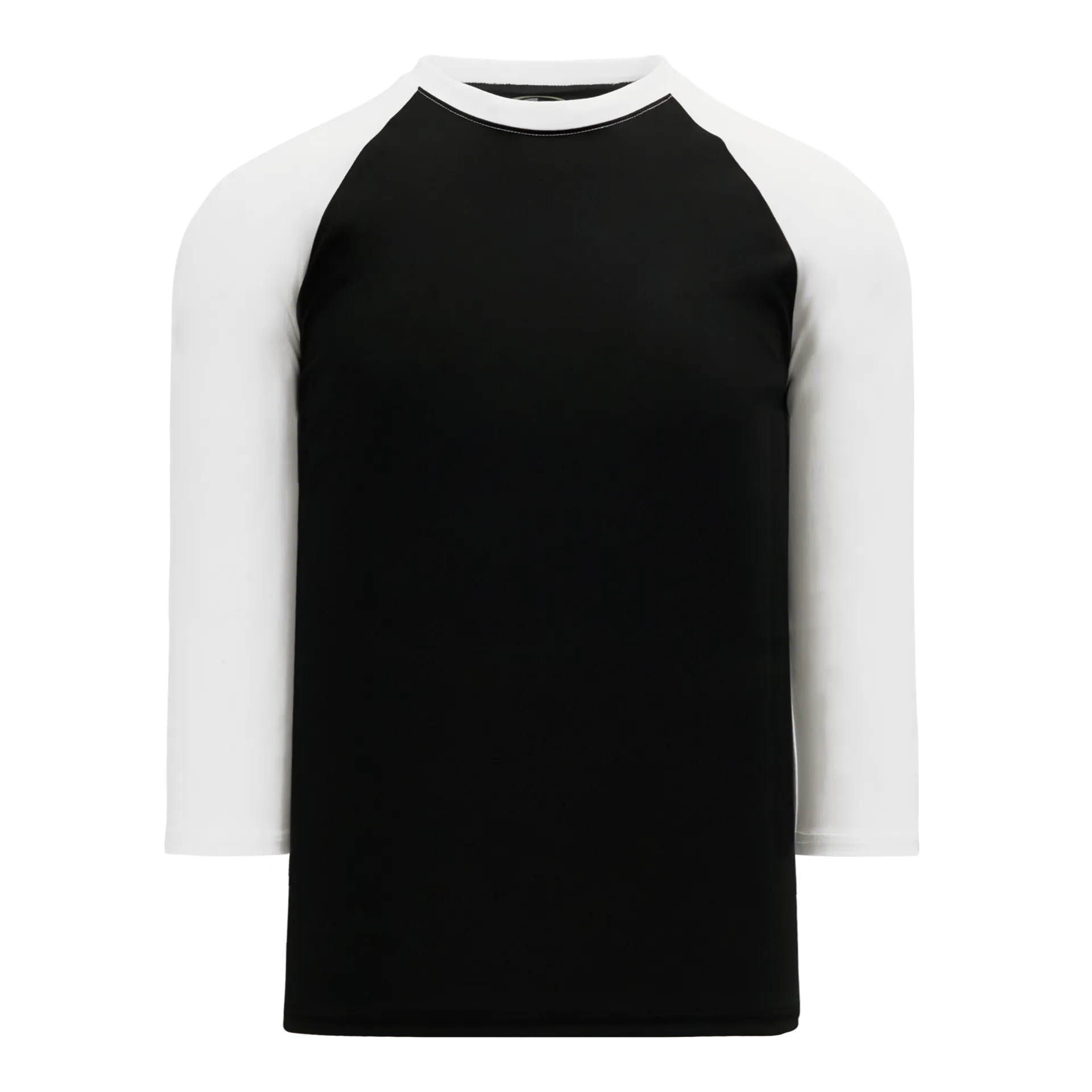 Athletic Knit (AK) BA1846Y-221 Youth Black/White Pullover Baseball Jersey