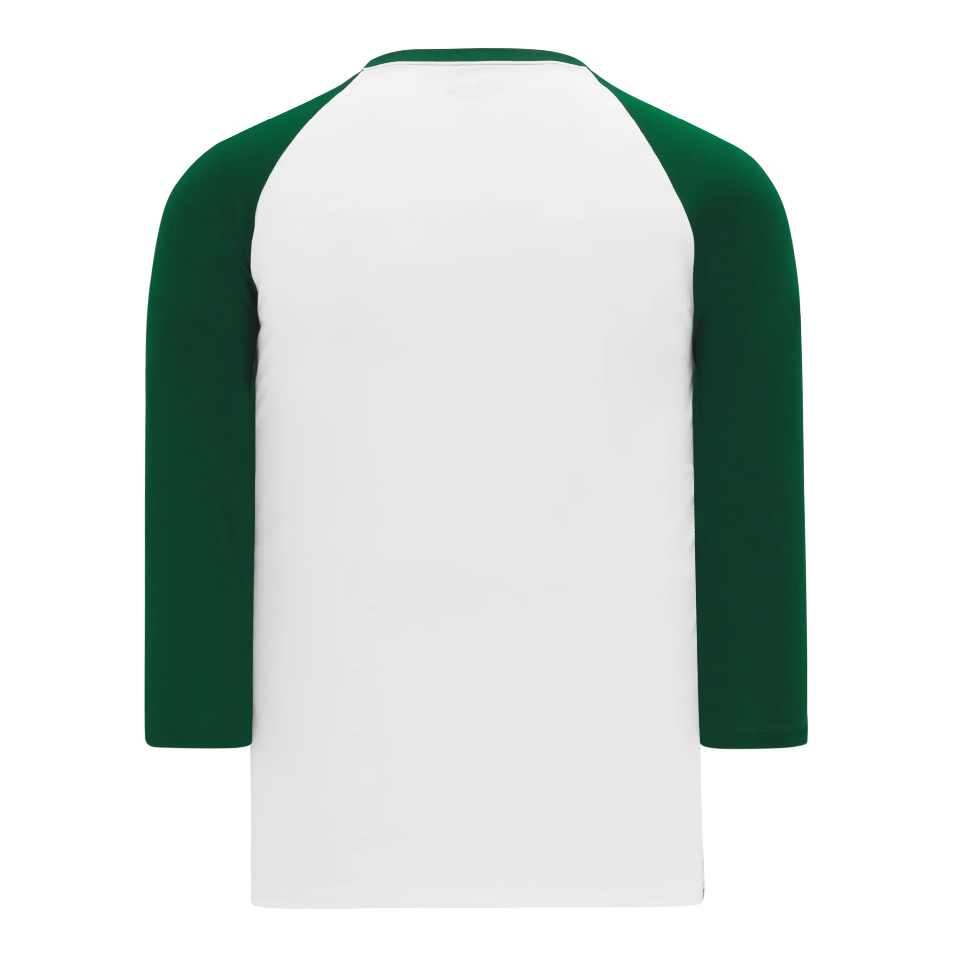 Athletic Knit (AK) BA1846Y-279 Youth White/Dark Green Pullover Baseball Jersey