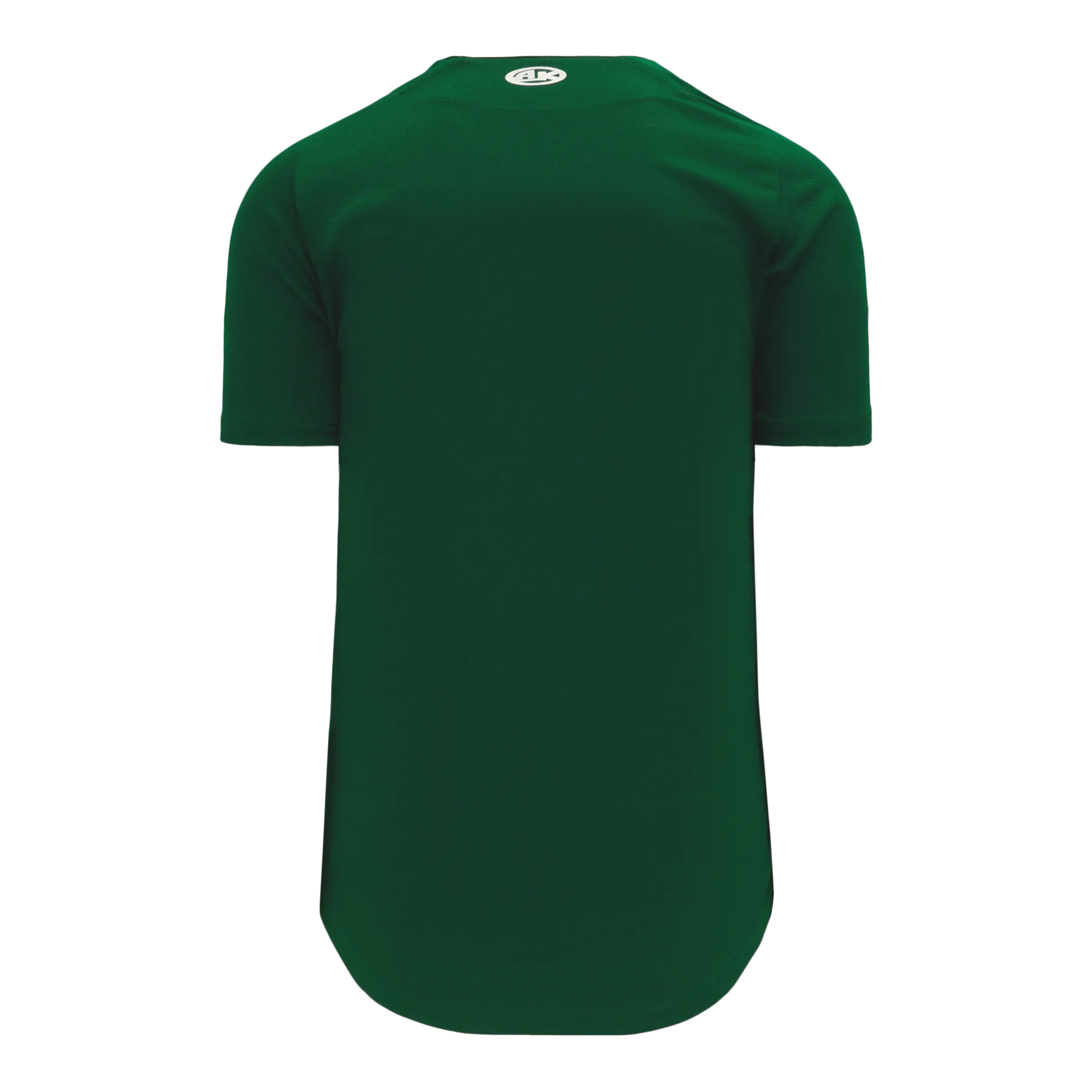 Athletic Knit (AK) BA5200L-029 Ladies Dark Green Full Button Baseball Jersey