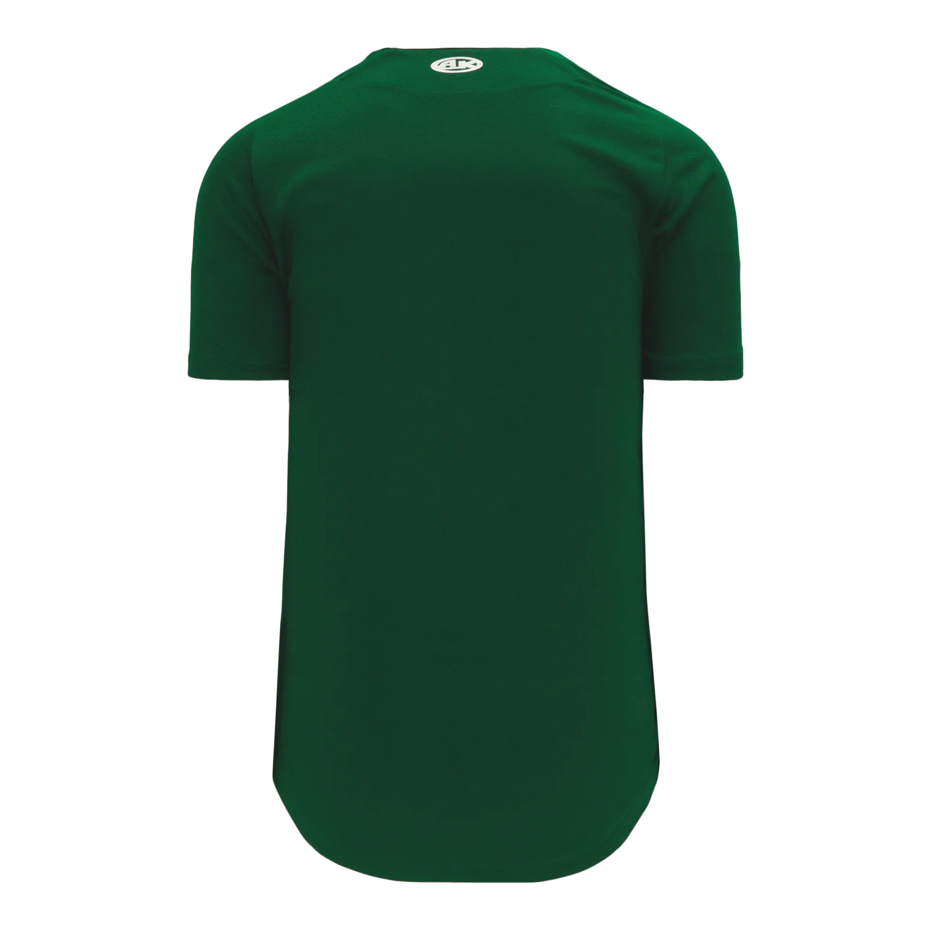 Athletic Knit (AK) BA5200Y-029 Youth Dark Green Full Button Baseball Jersey