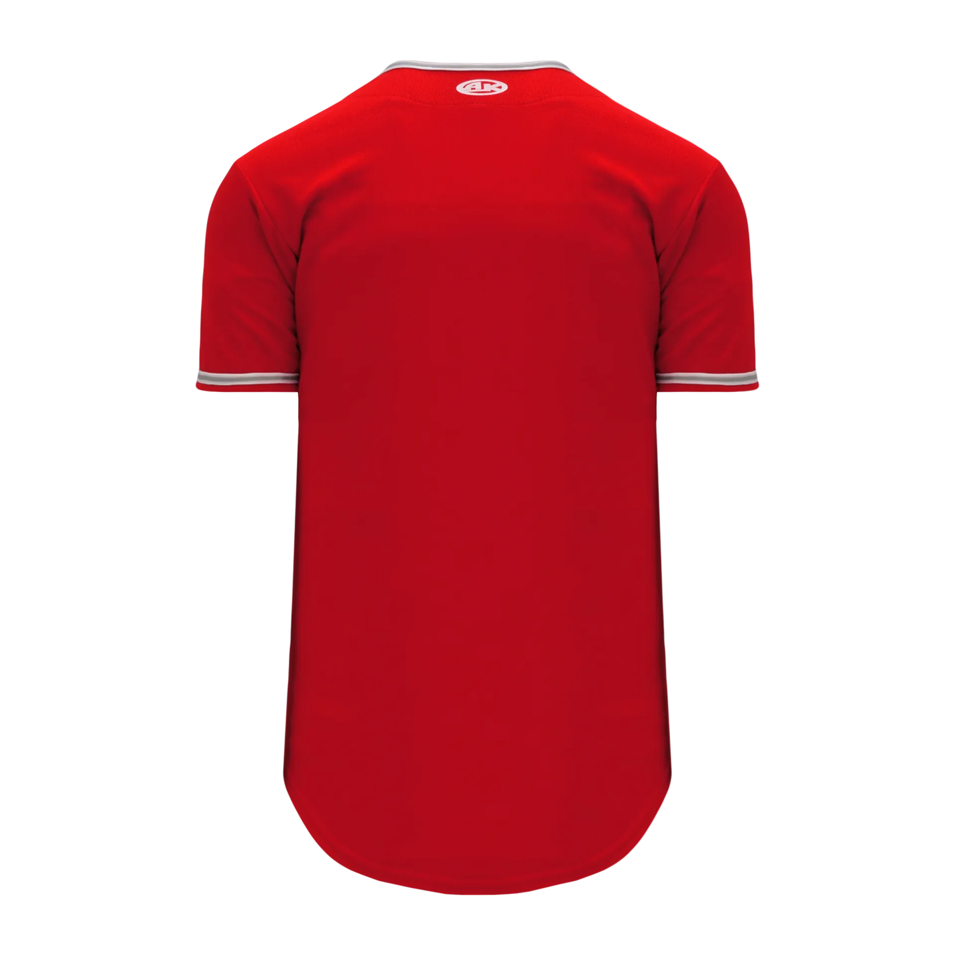 Athletic Knit (AK) BA5500Y-ANA587 Anaheim Angels Red Youth Full Button Baseball Jersey