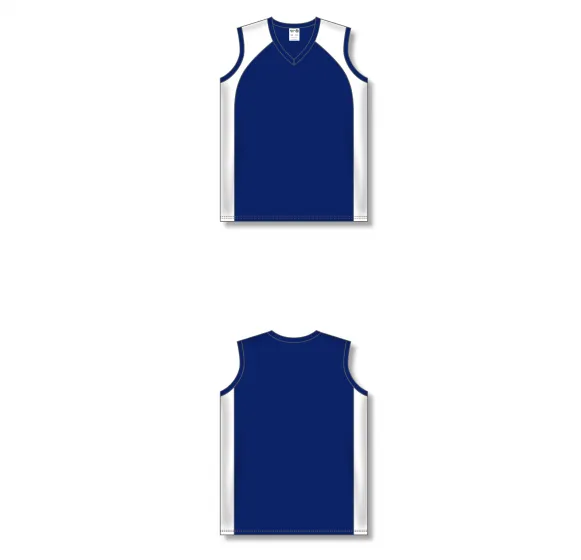 Athletic Knit (AK) BA601L-216 Ladies Navy/White Softball Jersey