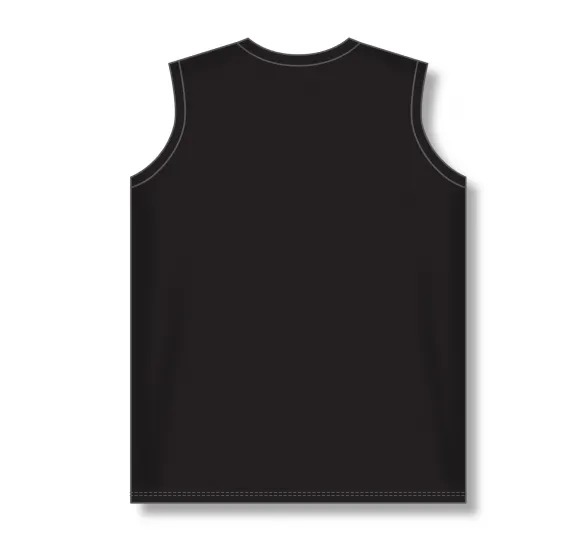 Athletic Knit (AK) BA635L-001 Ladies Black Softball Jersey