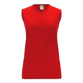 Athletic Knit (AK) BA635L-005 Ladies Red Softball Jersey