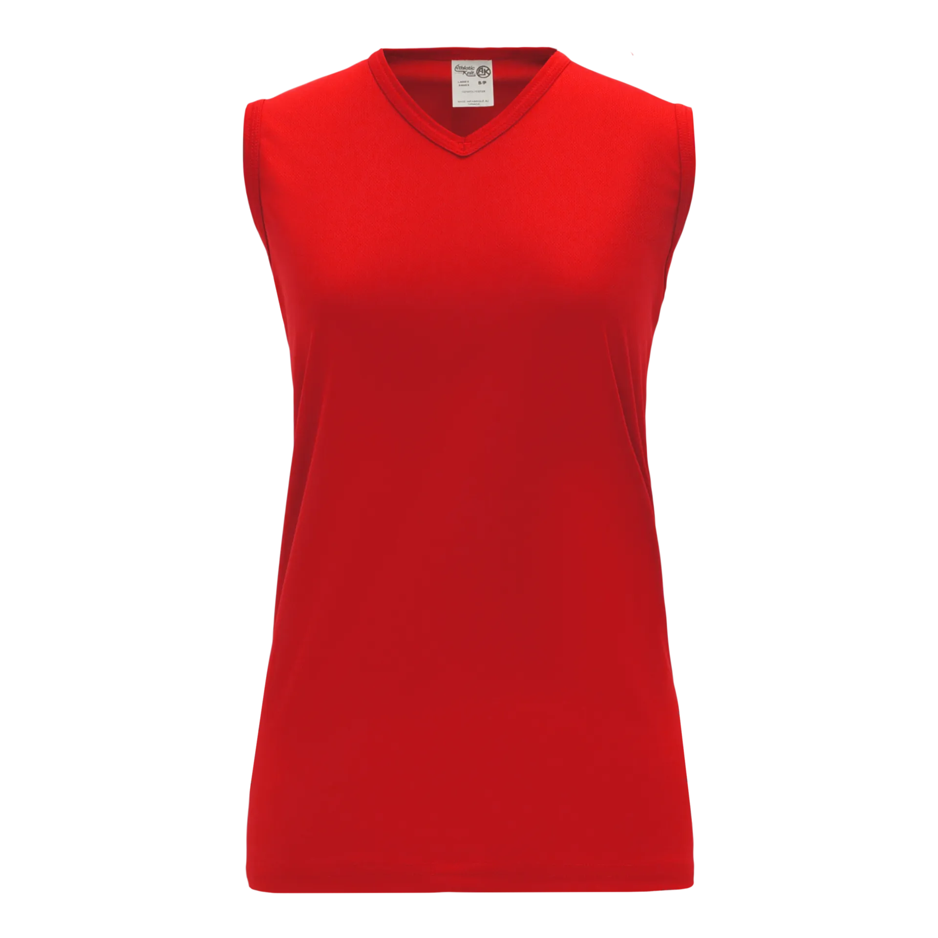 Athletic Knit (AK) BA635L-005 Ladies Red Softball Jersey