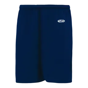Athletic Knit (AK) BAS1300L-004 Ladies Navy Baseball Shorts