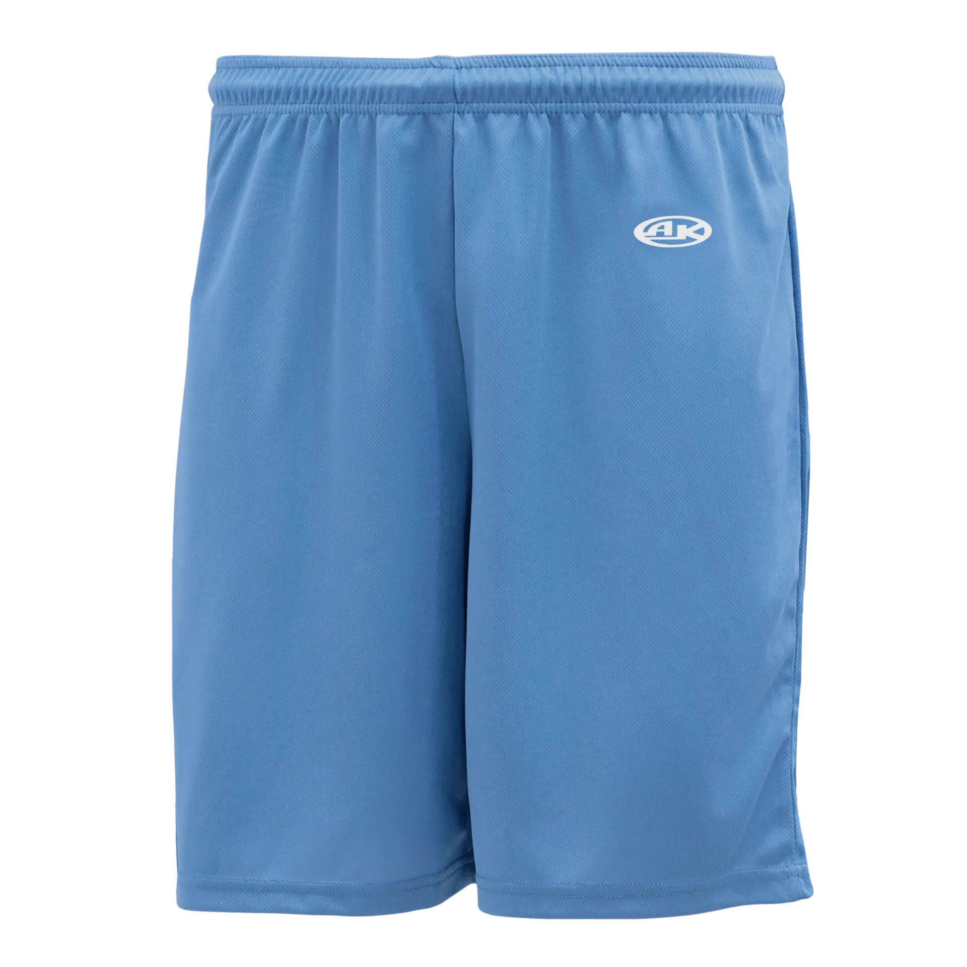 Athletic Knit (AK) BAS1300L-018 Ladies Sky Blue Baseball Shorts