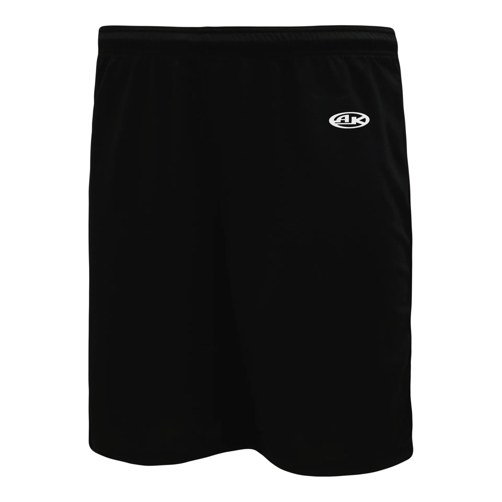Athletic Knit (AK) BAS1700L-001 Ladies Black Baseball Shorts