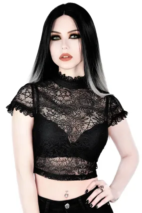 Ava Lace Crop Top