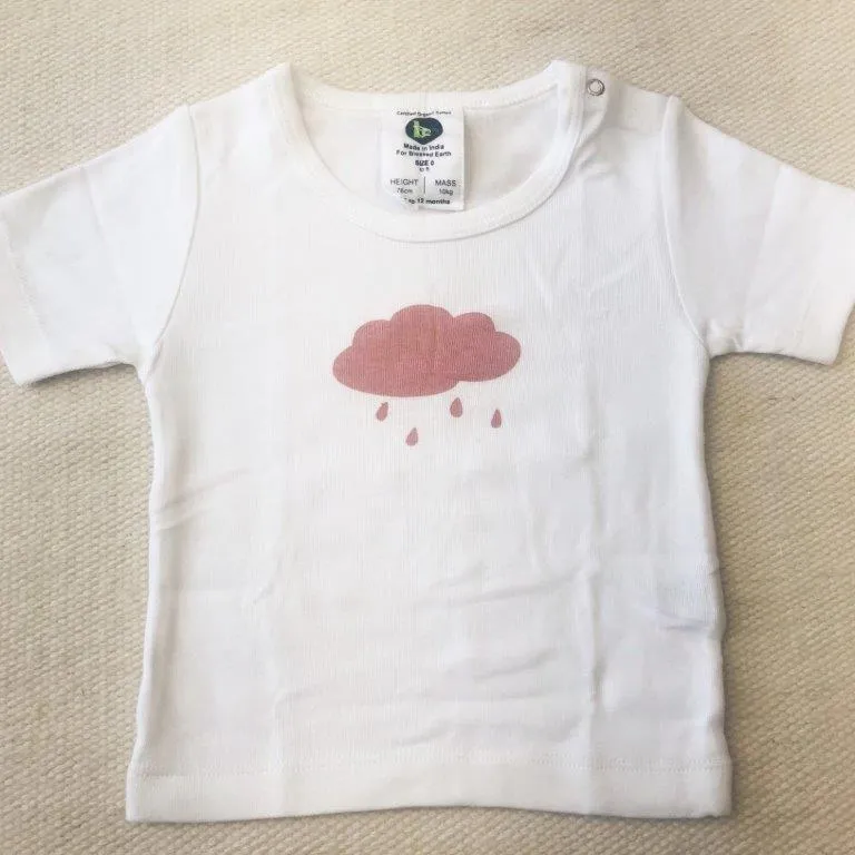 Baby Short Sleeve Printed Crews -