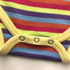 Baby Sleeveless Bodysuits- Stripe