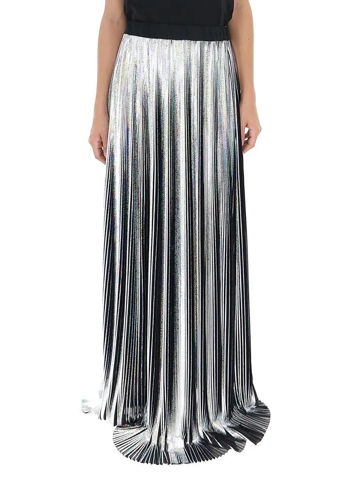 Balmain Pleated Maxi Skirt