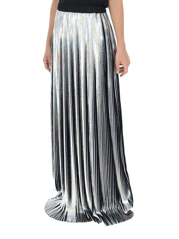 Balmain Pleated Maxi Skirt