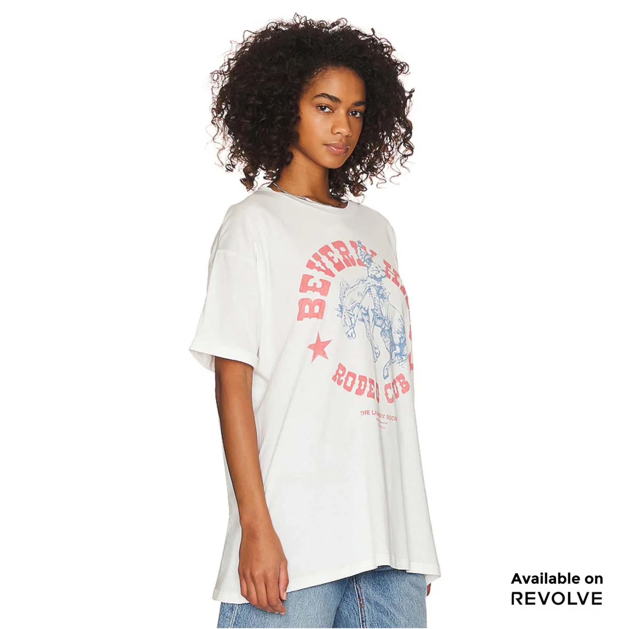 Beverly Hills Rodeo Club - Oversized Tee - White