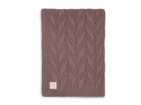 Blanket Cradle 75x100cm Spring Knit - Chestnut