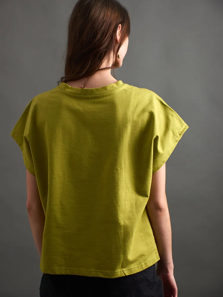 Caitlin Top - Moss