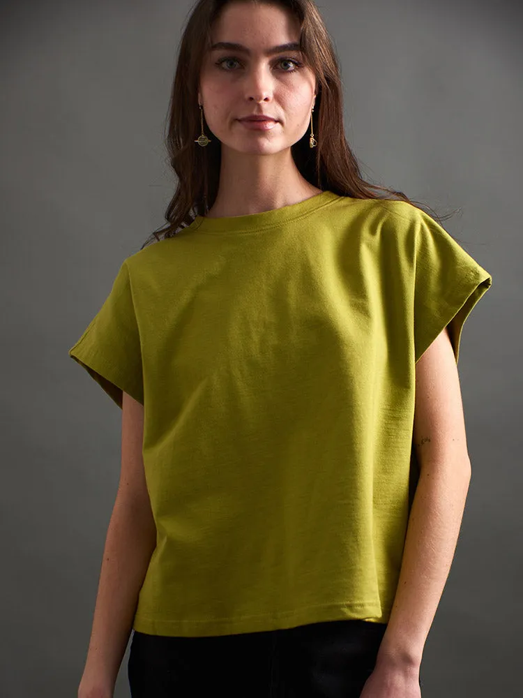 Caitlin Top - Moss