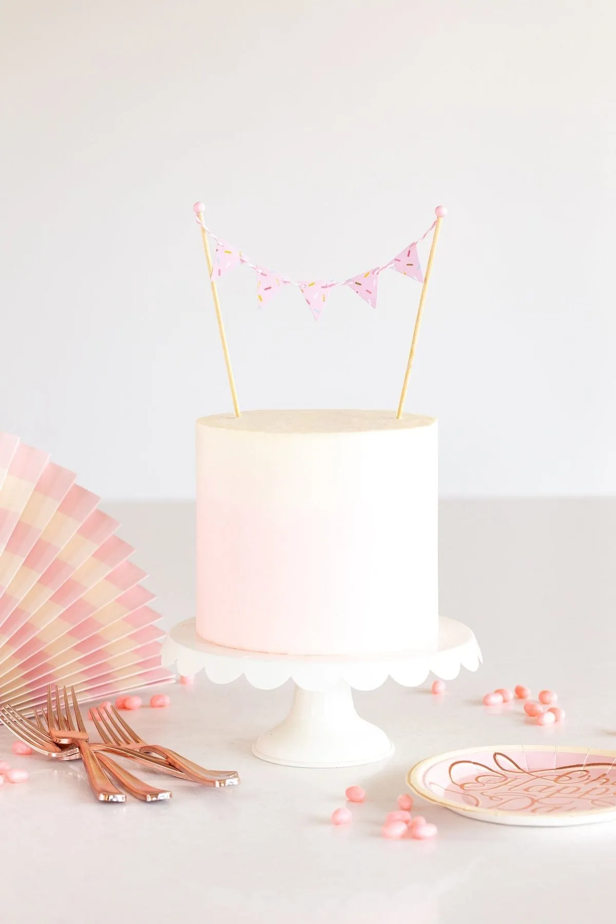 Cake By Courtney Bunting Cake Topper