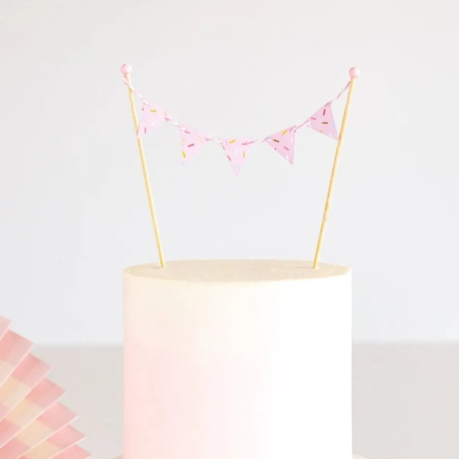Cake By Courtney Bunting Cake Topper
