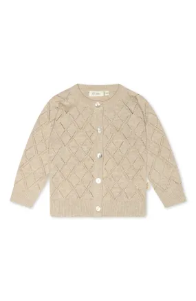 Cardigan Knit - Champagne
