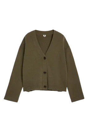 Cashmere-Wool Cardigan