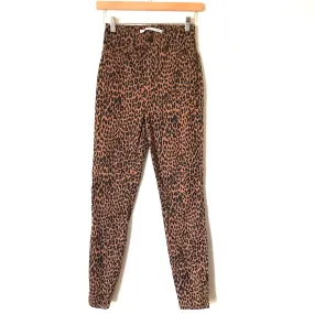 Celebrity Pink Leopard Curvy Skinny Jeans- Size 27 (Inseam 28 1/2”)