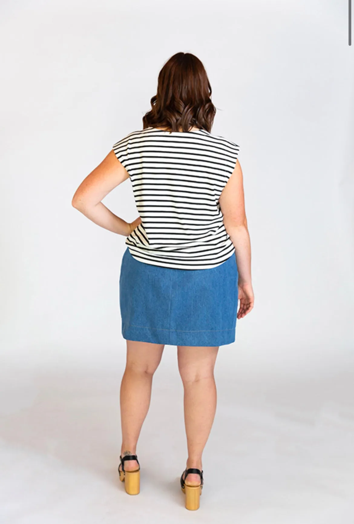 Chalk and Notch - Evelyn Skirt Sewing Pattern
