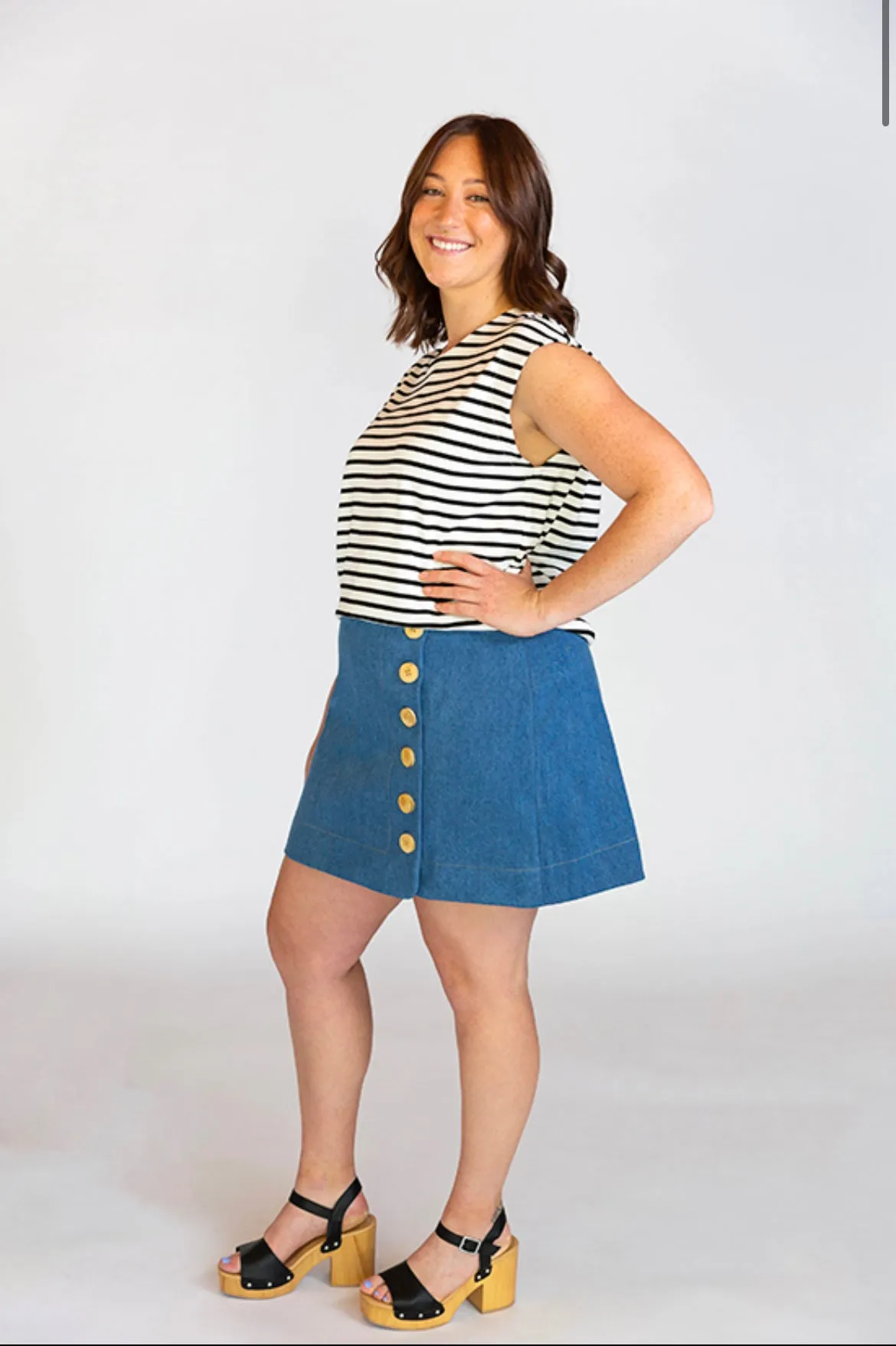 Chalk and Notch - Evelyn Skirt Sewing Pattern