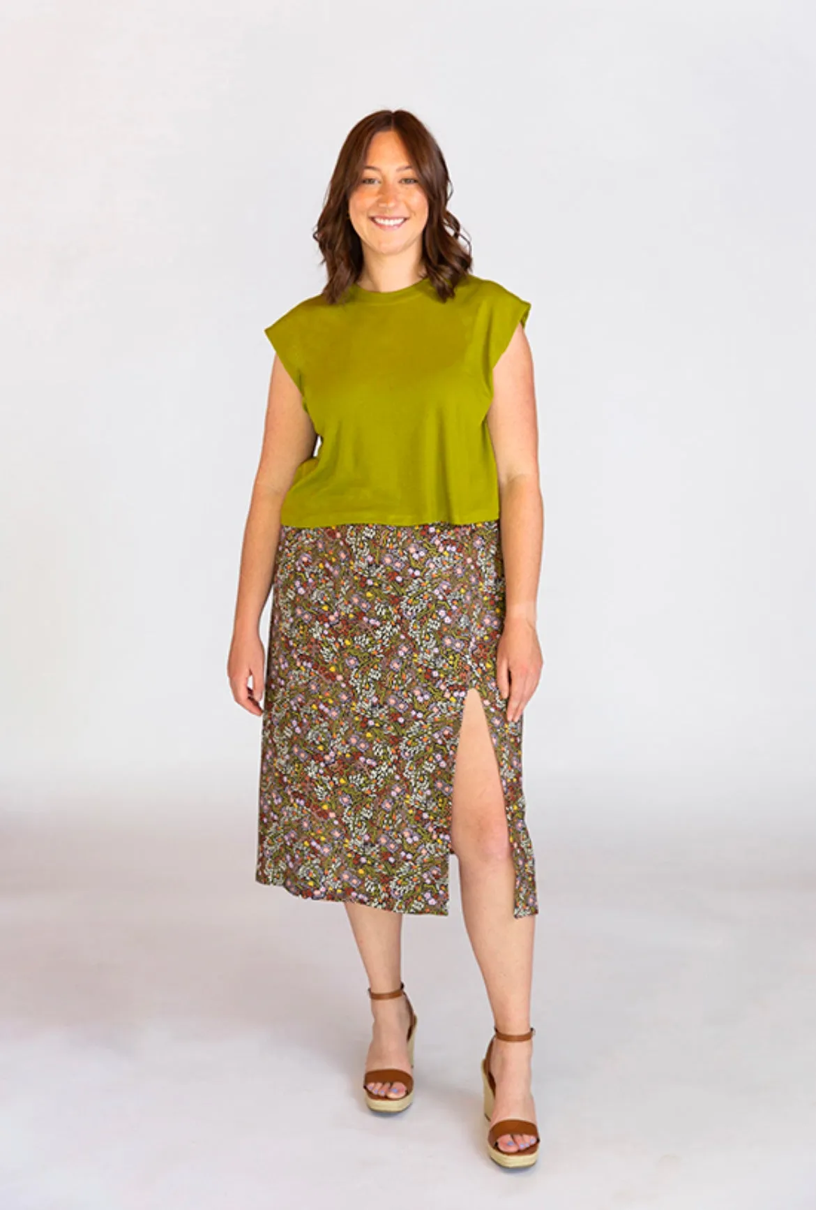 Chalk and Notch - Evelyn Skirt Sewing Pattern