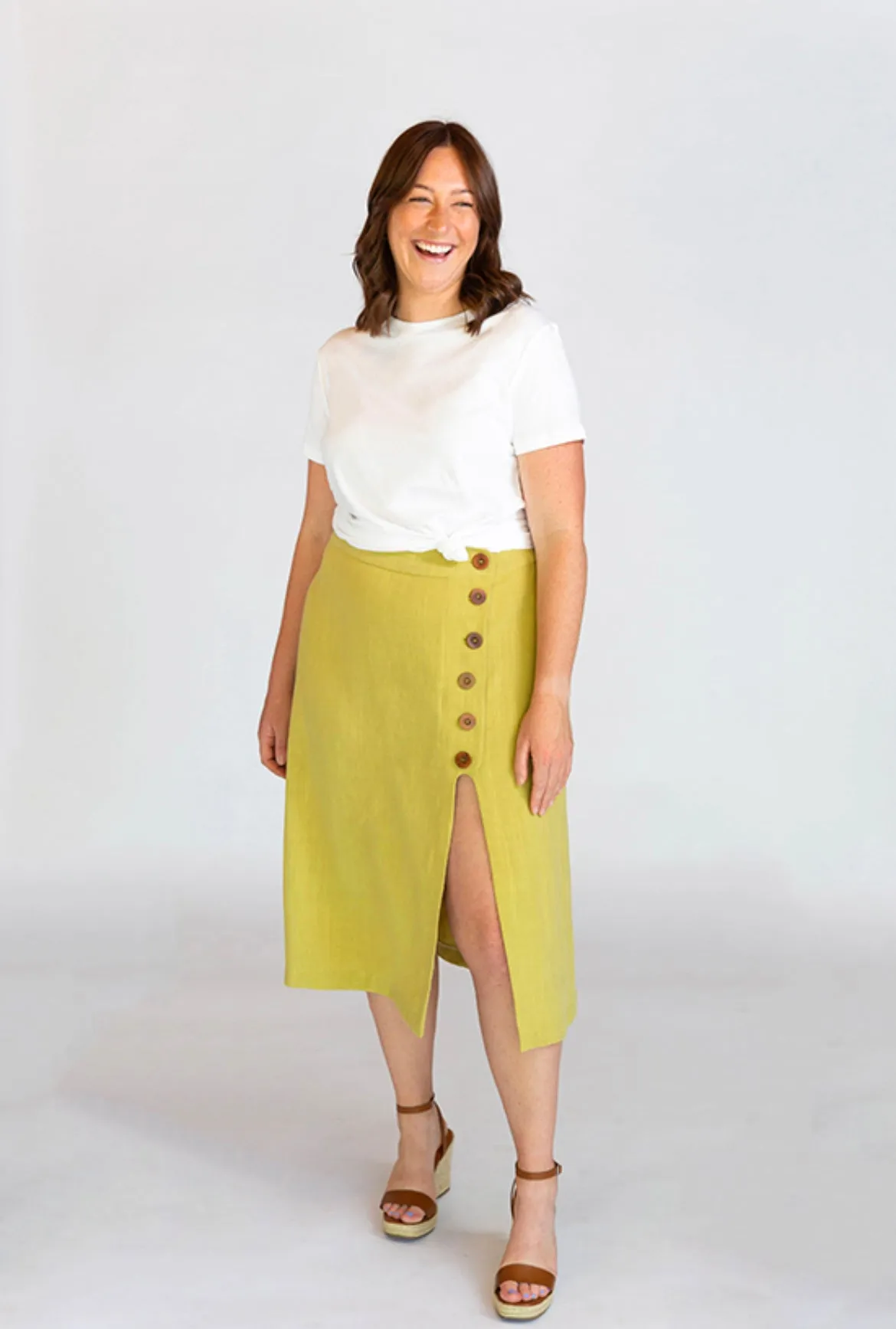 Chalk and Notch - Evelyn Skirt Sewing Pattern