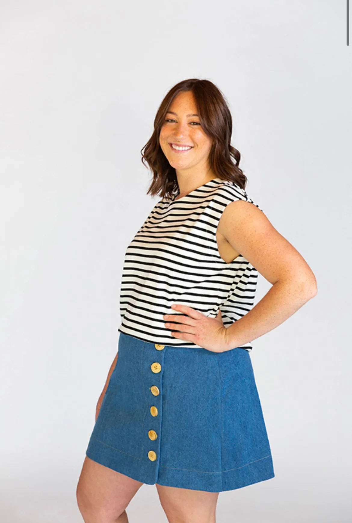 Chalk and Notch - Evelyn Skirt Sewing Pattern