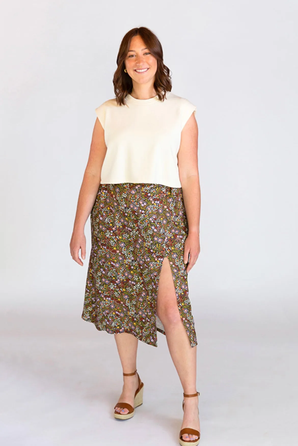 Chalk and Notch - Evelyn Skirt Sewing Pattern