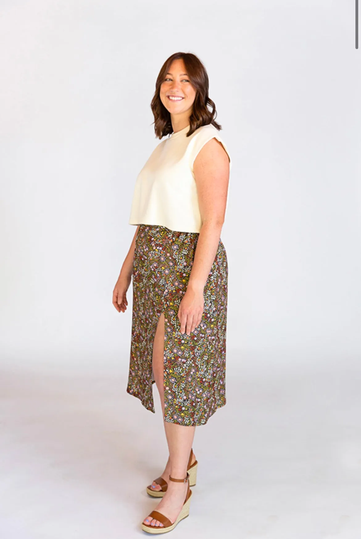 Chalk and Notch - Evelyn Skirt Sewing Pattern