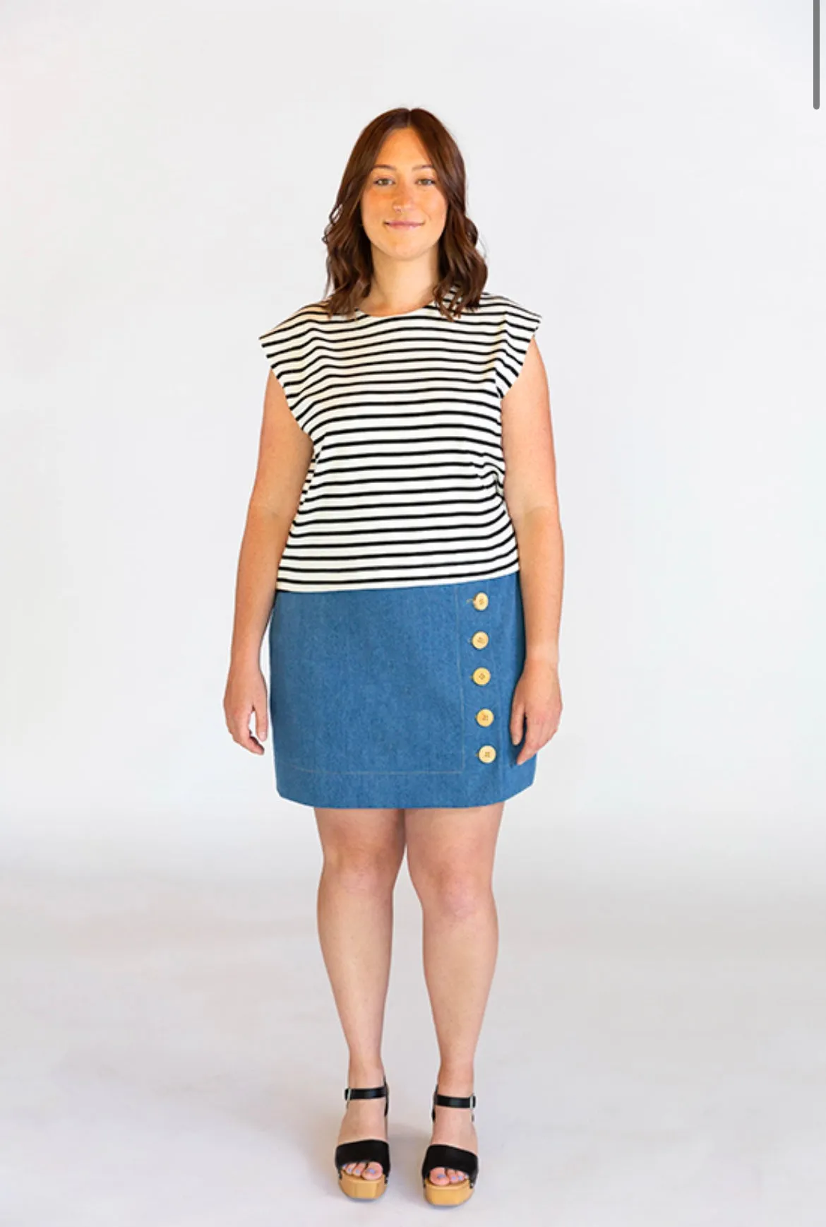 Chalk and Notch - Evelyn Skirt Sewing Pattern