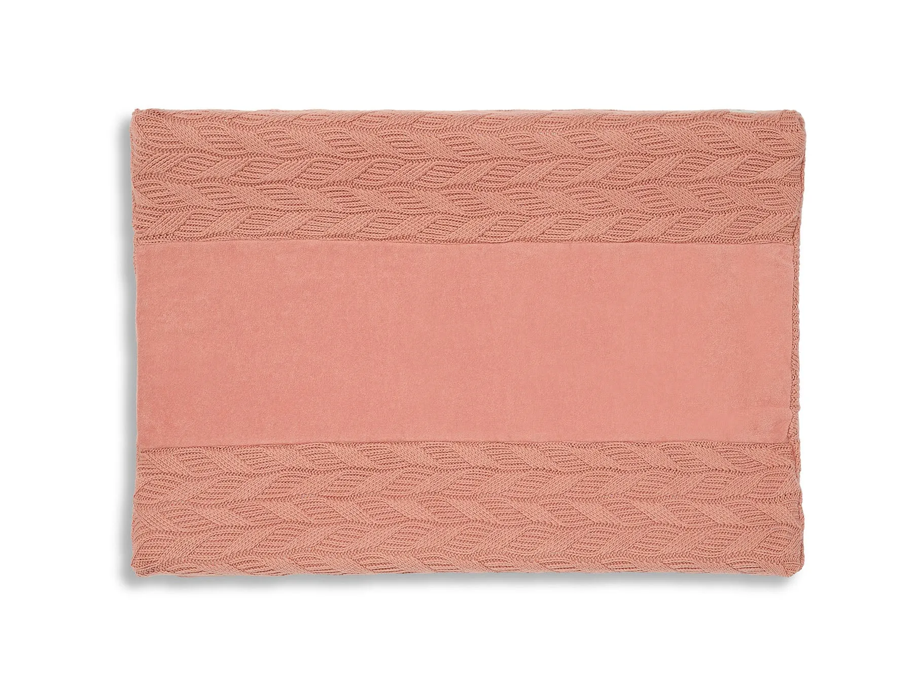 Changing Mat Cover 50x70cm Spring Knit - Rosewood