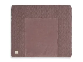 Changing Mat Cover 75x85cm Spring Knit Chestnut