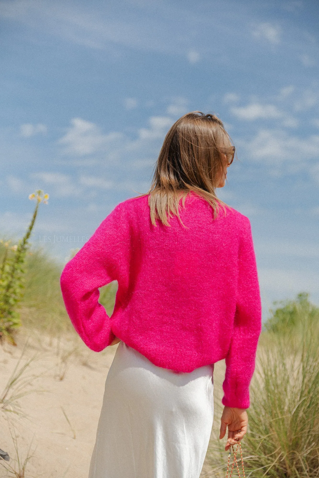 Charlie cardigan fuchsia