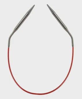 ChiaoGoo Knit Red Circulars 12"