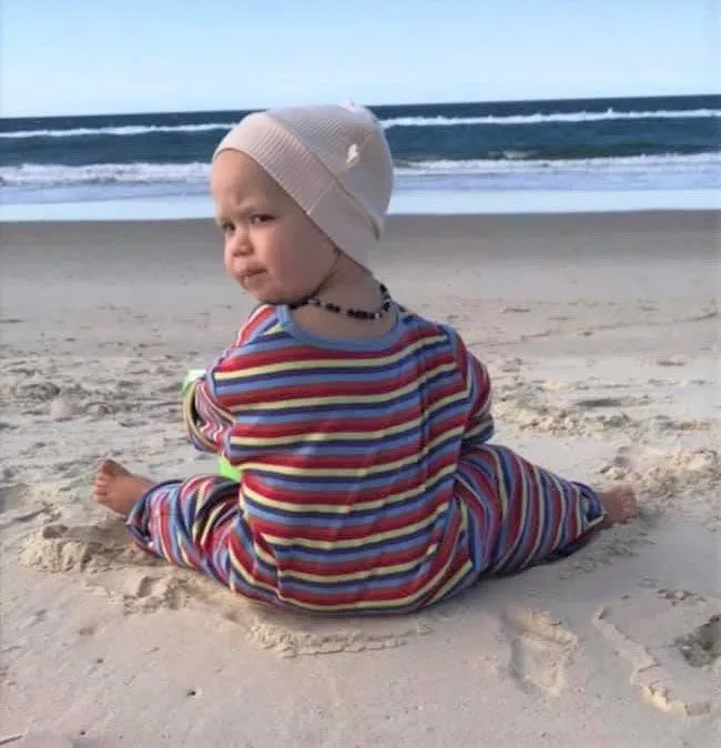 Childrens Long Sleeve Striped Crew