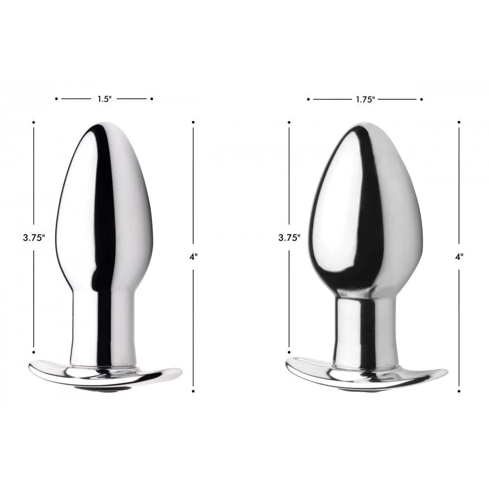 Chrome Blast 7X Rechargeable Butt Plug with Remote Control