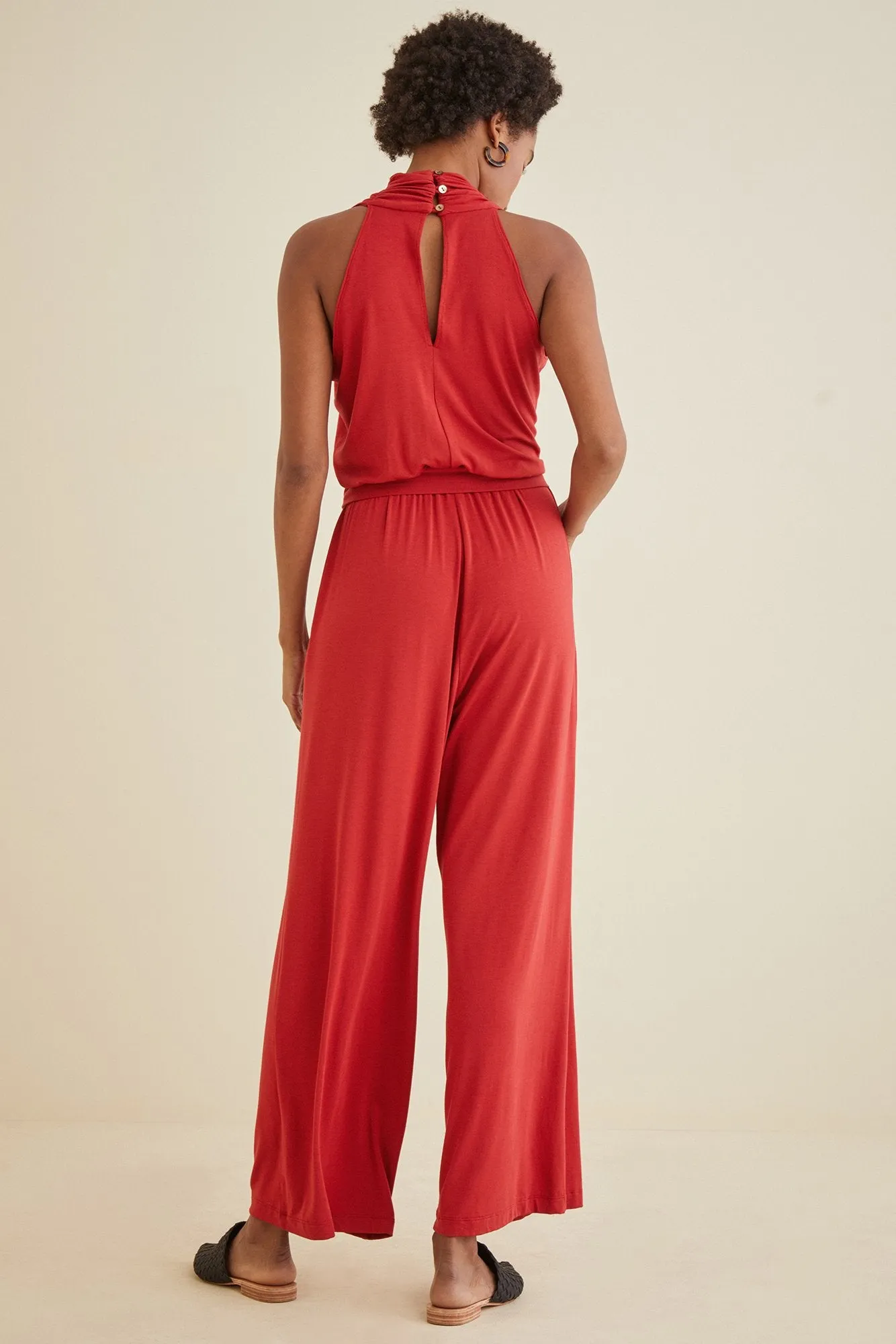 Clemente Wide Leg Jumpsuit