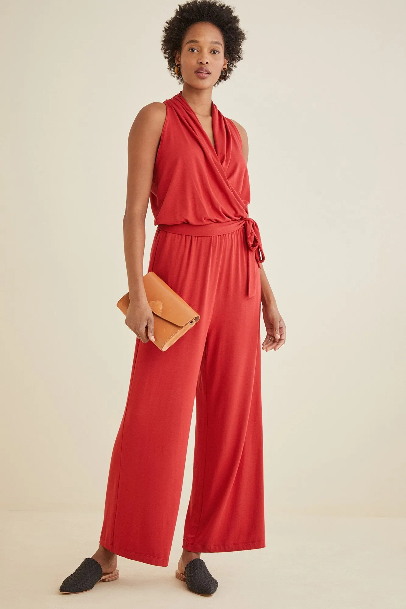 Clemente Wide Leg Jumpsuit