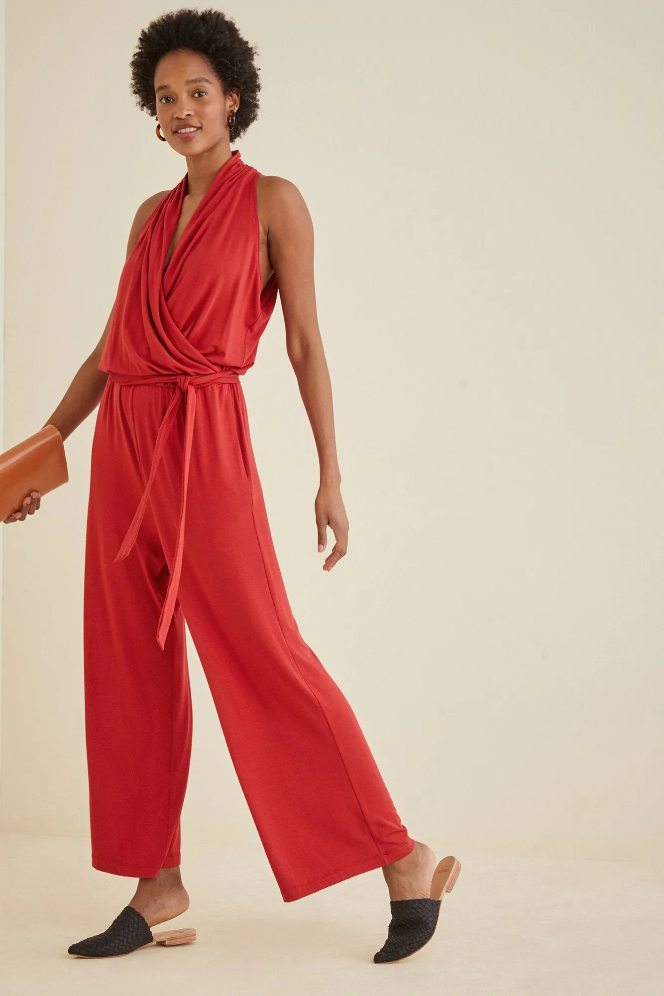 Clemente Wide Leg Jumpsuit