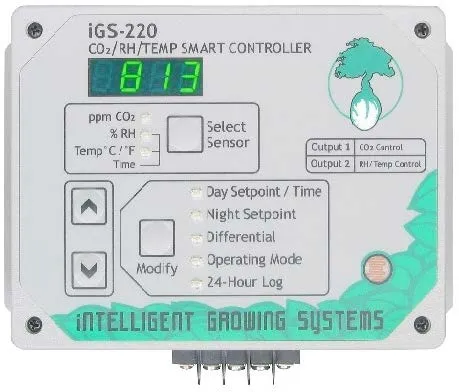 CO2/RH/Temperature Smart Controller