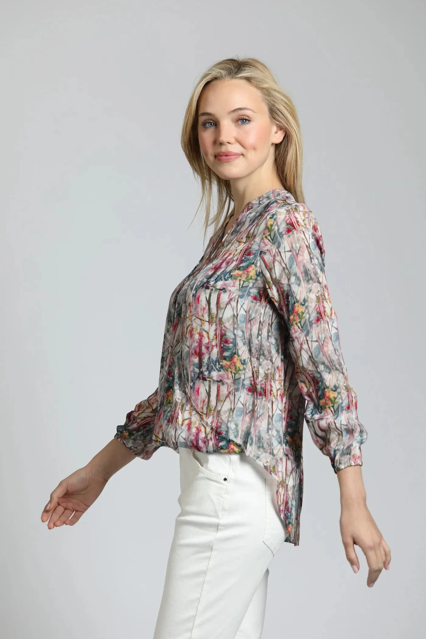 Crossover Top w  Tassel