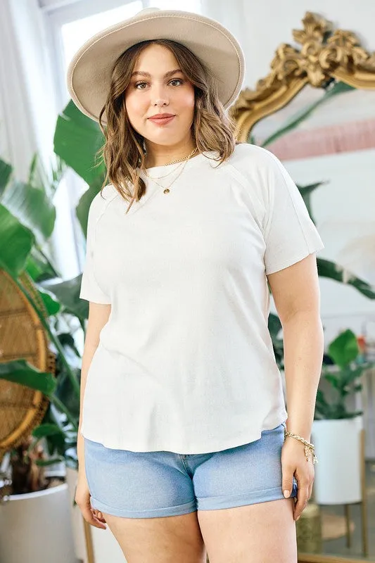 Curvy Knit Top