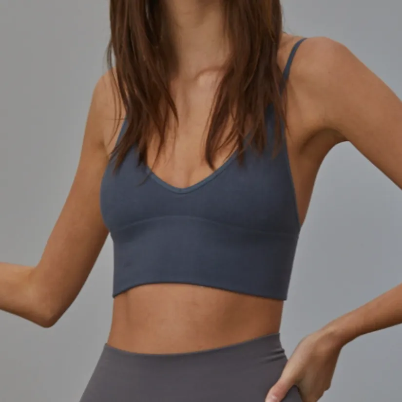 Daily Wear Triangle Ribbed Seamless Brami