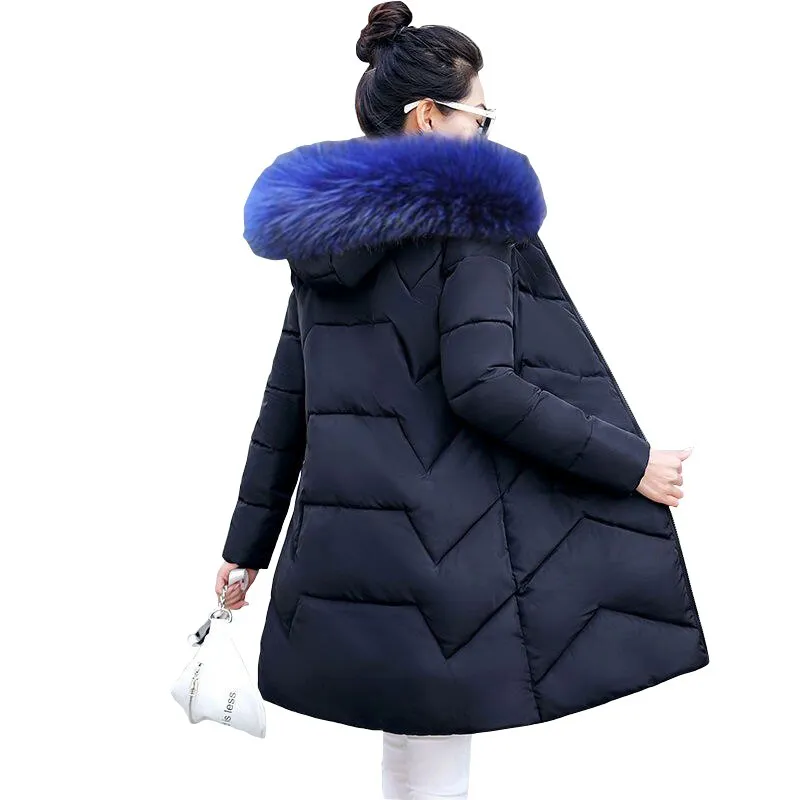 Detachable Fake Fur Winter Jacket