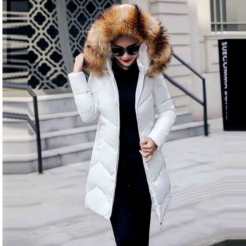 Detachable Fake Fur Winter Jacket